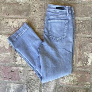 Articles of Society High Rise Five Pocket Grey Jeans Size 26